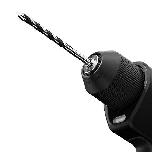 نمای نزدیک از سه‌نظام دقیق و مته دریل شارژی Mijia Brushless Cordless Drill 2